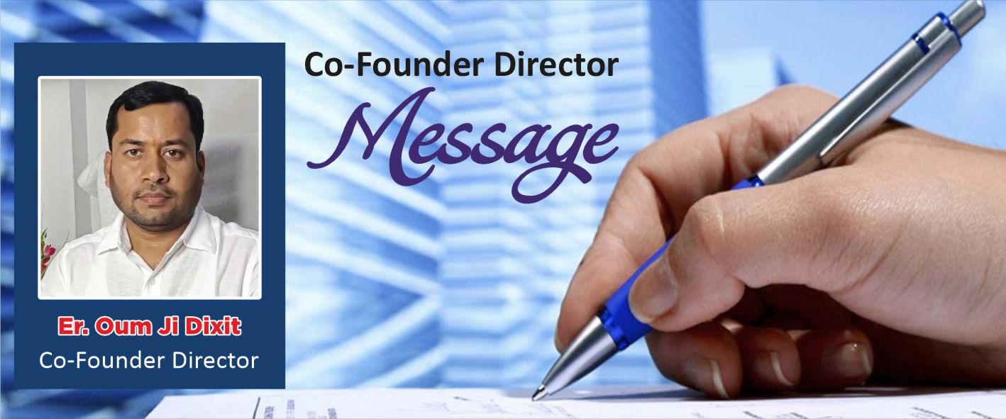 Founder Director Message